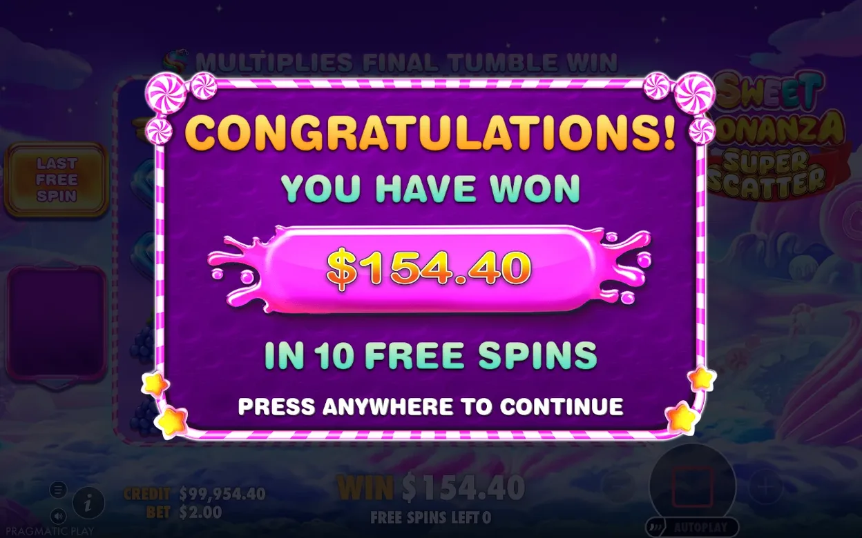 Sweet Bonanza Super Scatter